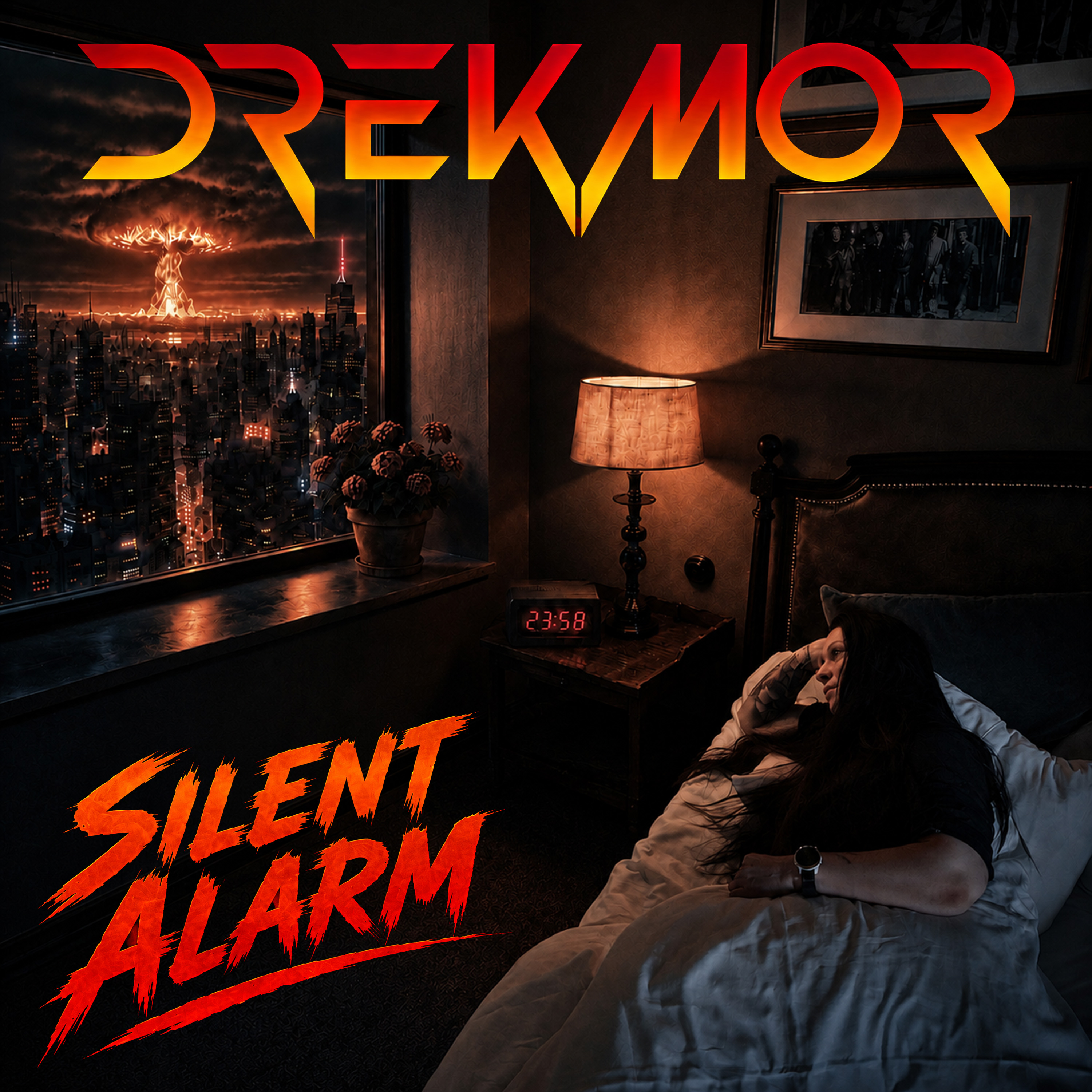 Silent Alarm single artwork by Drekmor